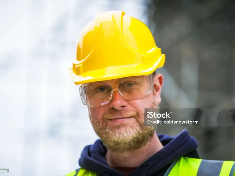 Rakennustyöntekijän muotokuva